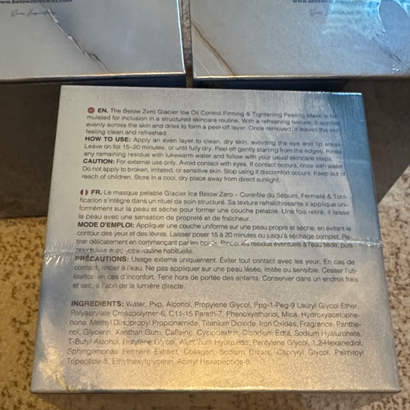 Below zero Glacier Ice Age-Defying Treatment peeling mask all 3 - Picture 3 of 3